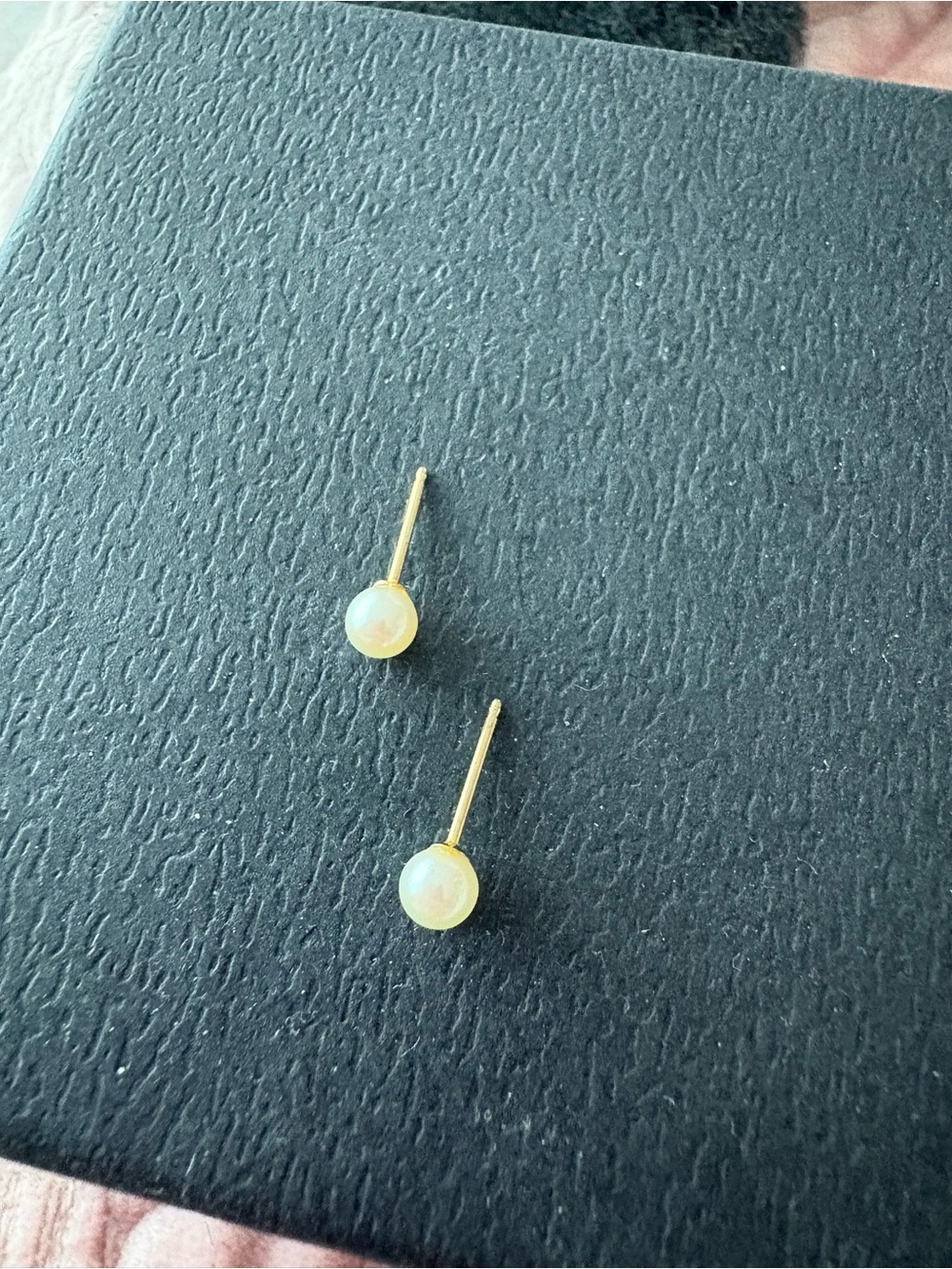 14k Gold Pearl Stud Earrings - Minimalist Women’s Jewelry